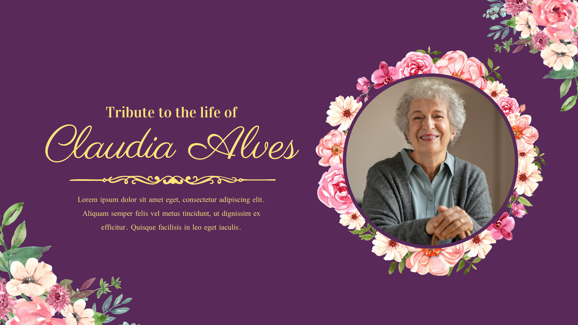 Template 3: Serene Journey