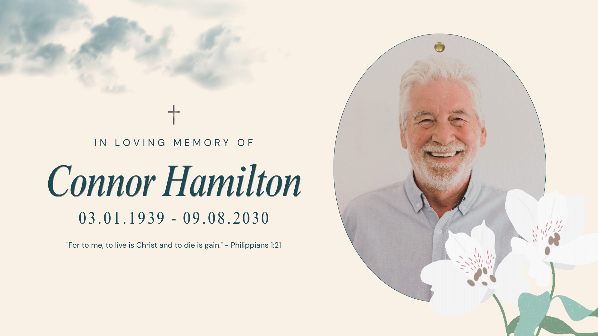 Template 5: Loving Tribute